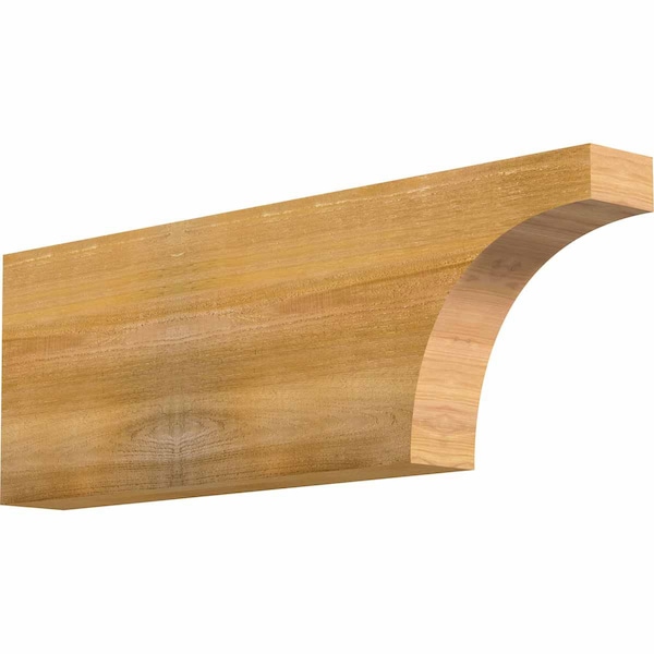 Ekena Millwork Huntington Rough Sawn Rafter Tail, Western Red Cedar, 4"W x 12"H x 36"L RFT04X12X36HUN00RWR - main